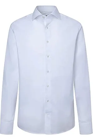 Hackett Hackett FINE Herringbone Camicia, , 15 Uomo