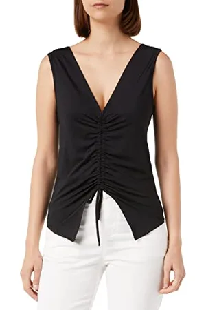 Sisley Tank-Top 30mpwh004 T-Shirt, , XS Donna