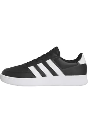 adidas Breaknet 2.0 Shoes, Scarpe Uomo, Core Black/Cloud White/Cloud White, 36 2/3 EU