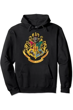 Harry Potter Hogwarts School Crest Felpa con Cappuccio