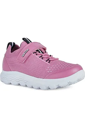 Geox J Spherica Girl B, Sneakers Bambine e ragazze, Rosa (Fuchsia), 38 EU