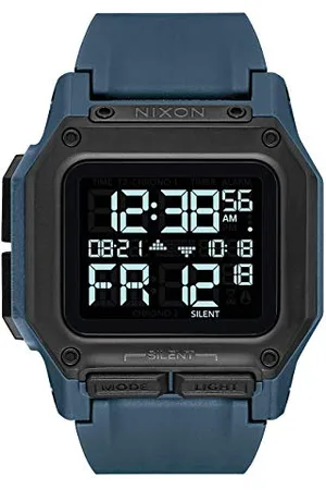 Nixon Orologio Digitale Automatico Cinese Uomo con Cinturino in Plastica A1180-2889-00