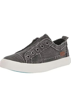 Blowfish Gioca, Scarpe da Ginnastica Donna, Grafite affumicata Tela 453,6 g, 40.5 EU