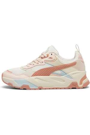 PUMA Trinity, Sneaker Uomo, Warm White-Deeva Peach-Island Pink-Frosted Dew, 47 EU