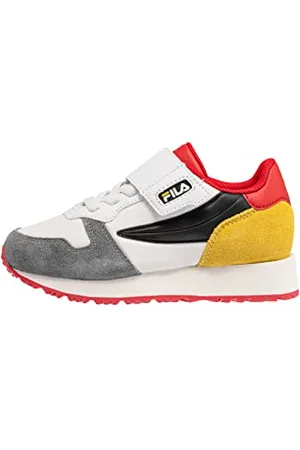 Fila Retroque Velcro Kids, Scarpe da Ginnastica, Marshmallow Red, 28 EU