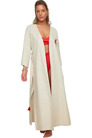 Trendyol Gestickter Kimono & Kaftan Caftano Ricamati, , Extra Large da Donna