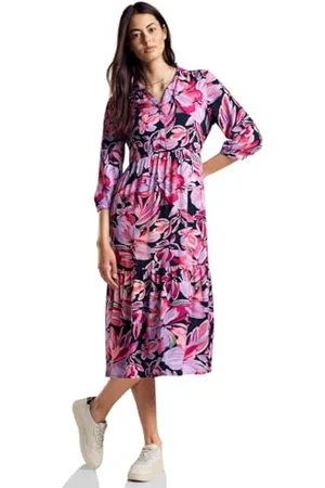 Street one A144009 Abito Midi con Stampa, , 46 Women
