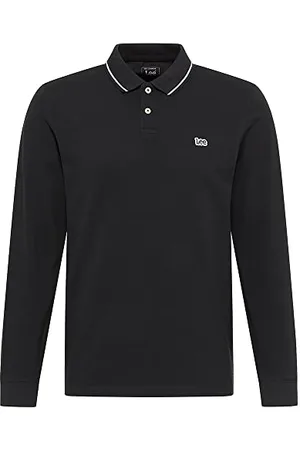 Lee Polo a Maniche Lunghe in piqué Maglia, , S Uomo