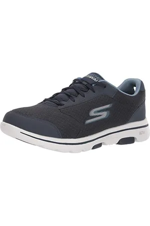 Skechers Gowalk 5 Sneakers-Athletic Workout Walking Shoes with Air Cooled Foam, Scarpe da Ginnastica Uomo, Marina Militare, 42.5 EU