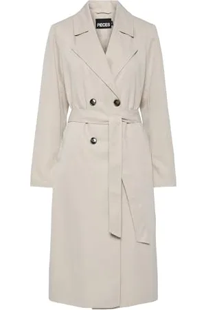 Pieces® Pcscarlett LS Trench Coat Noos, , M Donna