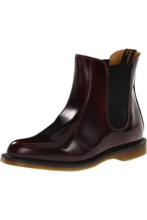 Dr. Martens Flora, Stivaletti Donna, Rosso (Cherry Red 601), 36 EU