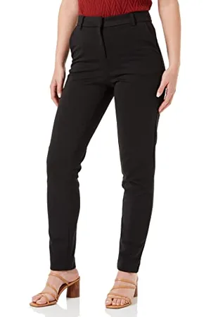 VERO MODA VMLUCCALILITH MR Jersey Pant Noos Pantaloni, Black, XS/32 Donna