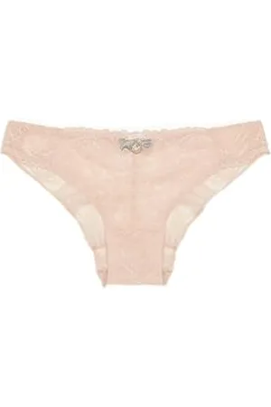 Emporio Armani Eternal Lace Brief, Slip Donna, (Nude), L