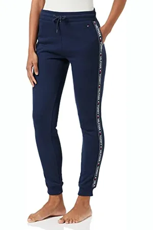 Tommy Hilfiger Donna Pantaloni da Jogging Sweatpants Lunghi, (Navy Blazer), XS