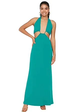 Trendyol Maxi Abito da Sera e Promenade Vestito, , 70 Donna