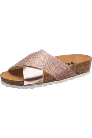LICO Bioline Prime, Ciabatte, Donna, Rosa (Glitter), 40 EU