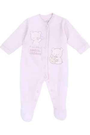 chicco Tutina Con Apertura Davanti, Pigiama Bimba 0-24, (2), 18 mesi, Designed in Italy