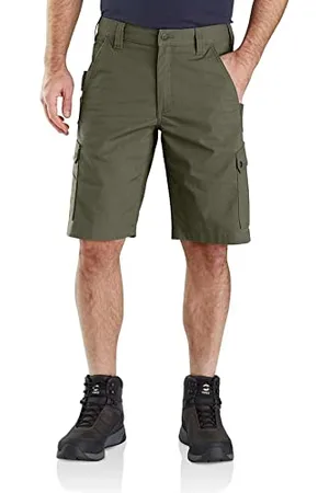 Carhartt Rugged Flex Relaxed Fit Ripstop Cargo Work Short Pantaloncini pratici da Lavoro, , 40W Uomo