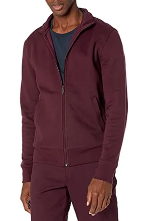 Amazon Felpa con Collo a Lupetto con Cerniera Integrale Uomo, , L