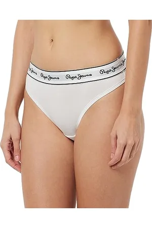 Pepe Jeans Pepe Bikini, Intimo in Stile Bikini Donna, (White),L