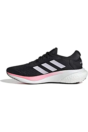 adidas Supernova 2.0, Sneakers Donna, Nero (Core Black/Silver Dawn/Beam Pink), 45 1/3 EU