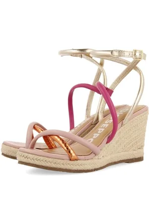 Gioseppo Rometta, Sandalo Espadrillas con Zeppa Donna, , 37 EU