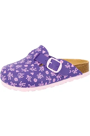 LICO Bioline Clog Kids, Zoccoli, Viola (Lila/Rosa Lila/Rosa), 32 EU