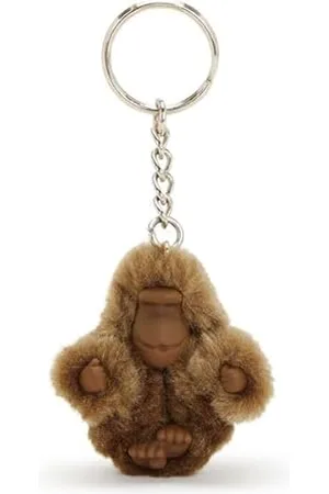 Kipling MONKEYCLIP XS KH, Portachiavi extra piccolo a forma di scimmia, 2.5 x 80 x 38 cm, (VERDE)