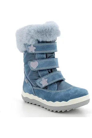 Primigi Frozen GTX, Stivali da Neve Bambina, Jeans-Celeste, 27 EU