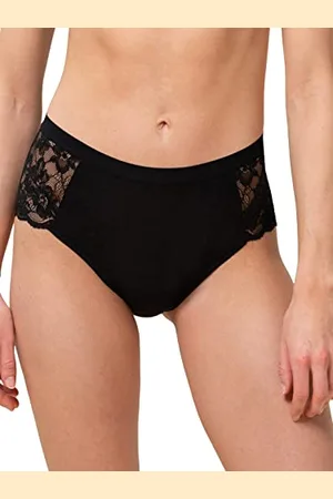 Triumph Donna Freedom Briefs Maxi EX, Underwear, BLACK, M