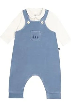 Petit Bateau A0BN8 Set Tuta A Maniche Lunghe Unisex - Bimbi 0-24 12 Mesi