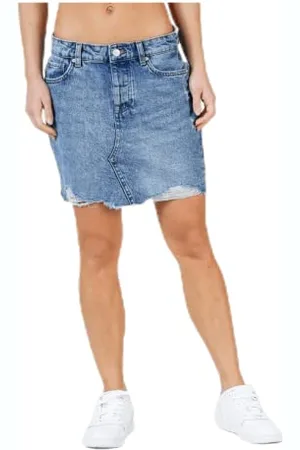 ONLY OnlSKY Reg DNM Skirt BB PIM992 Noos Gonna, (Light Blue Denim Light Blue Denim), 38 Donna