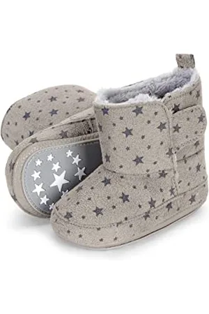 Sterntaler Stivaletti per Bambini con Stelle, Scarpe da Neonato Bimba 0-24, , 18 EU