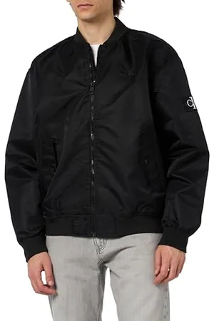 Calvin Klein Jeans Bomber Jacket J30J325110 Giacche in Tessuto, (CK Black), XXL Uomo