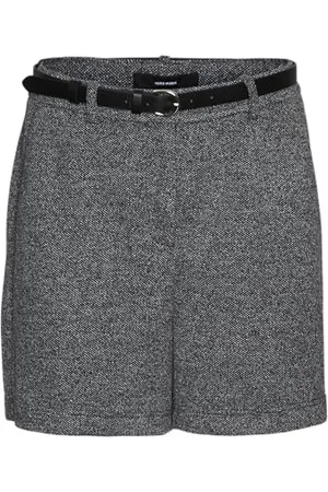 VERO MODA Vmkarly MW-Pantaloncini con Cintura, , L Donna