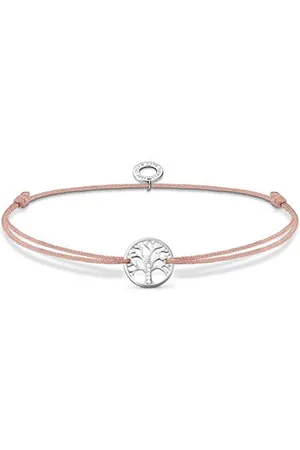 Thomas Sabo Little Secret LS125-401-19-L20V - Bracciale da donna in Sterling 925, 20 cm, sterling Nylon, Nessuna pietra preziosa