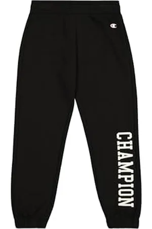 Champion Legacy Graphic Shop G (405027) -Ultra-Light Soft Compact Powerblend Fleece Elastic Cuff Pantaloni da Tuta, , 7-8 Anni Bambina