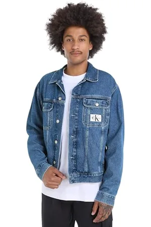 Calvin Klein Jeans Giacca in Jeans Uomo Regular 90