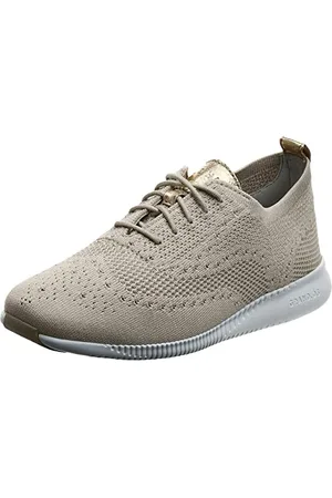 Cole Haan 2.Zerogrand Stitchlite Oxford, Scarpe Stringate Donna, (Rye Knit/Optc White Rye Knit/Optc White), 35 EU