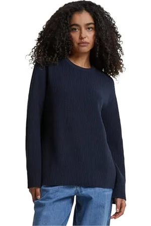 Urban classics Tb7116-ladies Rib Knit Sweater Felpa, , S Donna