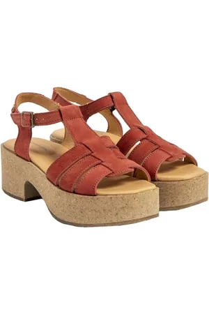 El Naturalista N5890 Arbequina, Sandali con Tacco Donna, , 37 EU