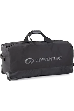 Lifeventure Expedition Borsone con ruote | 120 litri, ruote robuste e rinforzate, compatto quando non in uso