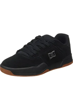 Dcshoes S Central-Leather Shoes, Scarpe da Ginnastica Uomo, Schwarz, 43 EU