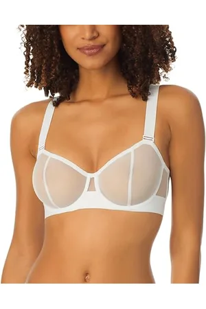 DKNY Intimates Sheers Convertible Reggiseno Senza Spalline, (White Bj), 2B (Taglia Produttore: 32B) Donna