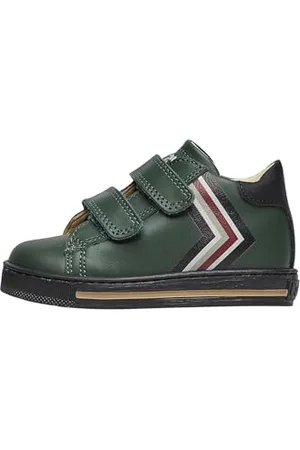 Falcotto New Leryn Vl Two, Scarpe Da Bambini E Ragazzi, Green Bottle Black, 18 EU