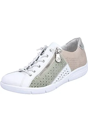 Rieker L7465, Scarpe da Ginnastica Donna, Weiß, 37 EU