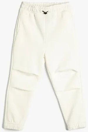 Koton Basic Jogger Sweatpants Drawstring Pockets, Pantaloni della Tuta Ragazzi, (010)