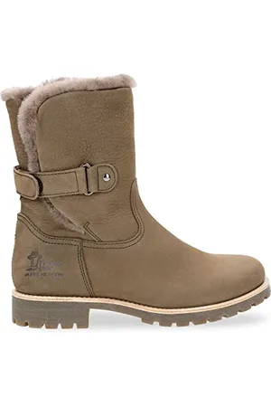Panama Jack Felia Igloo, Stivali da Motociclista Donna, Grigio (Gris B7), 42 EU