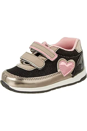 chicco Sneaker con doppio velcro, Bambina e ragazza, Rosa (1), 21, Designed in Italy