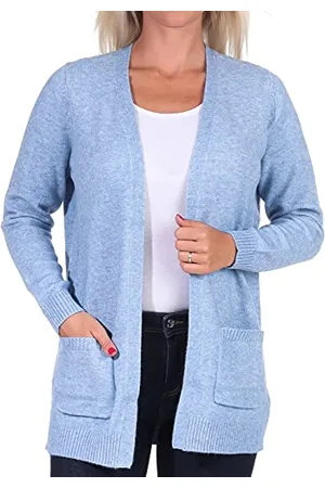 ONLY Onllesly L/S Open Cardigan Knt Noos, Maglione cardigan Donna, , XS